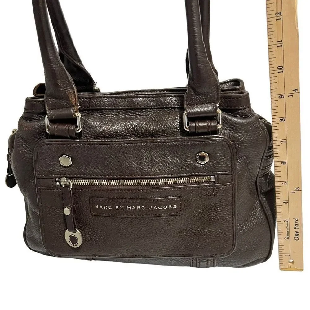MARC BY MARC JACOBS Brown Leather Shoulder Bag